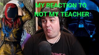 DAZ GAMES NOT MY TEACHER REACTION VIDEO [upl. by Nike630]