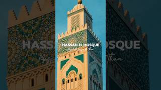 Largest mosque in Morocco 🇲🇦 morocco casablanca mosque islam shorts viralvideo fyp largest [upl. by Analaf]