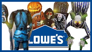 Lowes Halloween 2024 MORE ANIMATRONICS LEAKED  Haunted Mansion Knight Balancing Clown amp MORE [upl. by Stouffer]