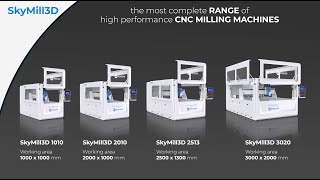 SkyMill  High precision and speed CNC milling Machine [upl. by Hoeg414]