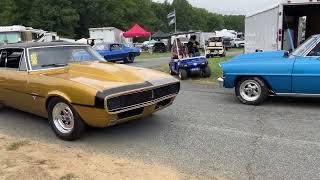 Yellow Bullet Nationals 2024 parade of American Muscle McRampart Cecil County Dragway [upl. by Yednarb]