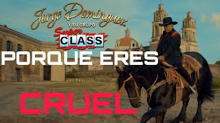 PORQUE ERES CRUEL  Jorge Dominguez y su grupo Super Class Videoclip Oficial [upl. by Naired]