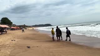 Candolim Beach Goabeach candolim goa vacation viralvideo trending youtube fun family hut [upl. by Aibat]