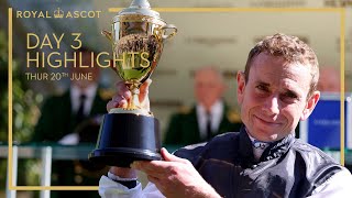 Royal Ascot 2024 Day Three Highlights [upl. by Yatnoj]