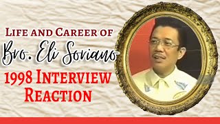 Bro Eli Soriano 1998 Interview Reaction  Who is Bro Eliseo Soriano Biography  U3 [upl. by Lamonica]