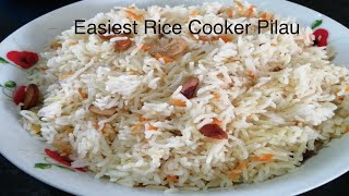 Rice Cooker Pilau  Pilau Recipe  Simple Quick and Easy  Perfect for Dashai [upl. by Wandie]