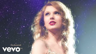 Taylor Swift  Enchanted Taylors Version Lyric Video [upl. by Esiuole]