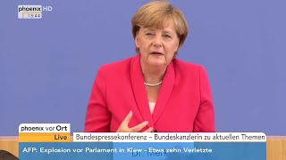 Angela Merkel  quotWir schaffen dasquot [upl. by Lechar932]