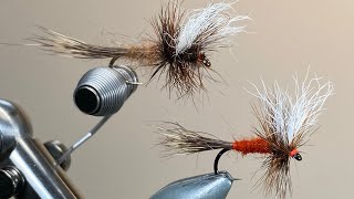 Tying The Ausable Wulff  with an original Fran Betters fly [upl. by Solahcin]