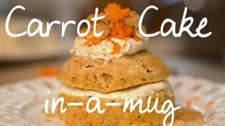 Carrot Cake in a Mug  Cheap Clean Eats [upl. by Arraeic469]