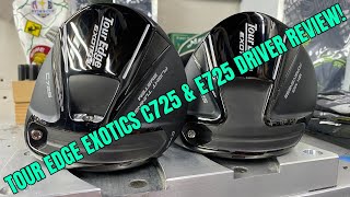 Tour Edge Exotics C725 amp E725 Driver Review [upl. by Macdermot474]