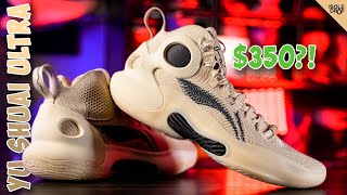 This is the MOST PREMIUM amp EXPENSIVE HOOP SHOE LiNing Yu Shuai 18 Ultra Review [upl. by Rabassa]