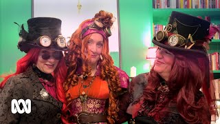 Steampunk festival goers punking pop culture making cosplay accessible  ABC Australia [upl. by Loftus298]