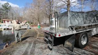 Trout Stocking at Northwest River Park [upl. by Dijam]