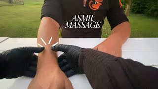 ASMR REAL PERSON MASSAGEHAND amp ARM 🙌 FAST  AGGRESSIVE 🙌 [upl. by Collen]