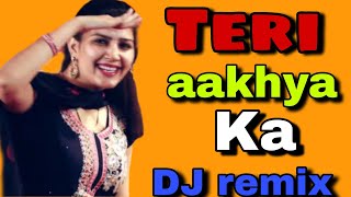 Sapna Chaudhary  Teri Aakhya Ka Yo Kajal  Dj Song  song mix 2020  DJ Vicky [upl. by Neveda]