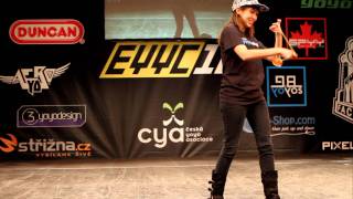 YoYoFactory Presents Ann Connolly 9th Place OPEN Division EYYC 2012 [upl. by Udella]