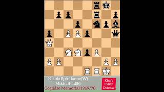 Mikhail Tal Destroys The Enemy while their Queen watches afar [upl. by Assilanna]