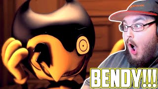 BENDY AND THE INK MACHINE SONG ▶ quotUncrownedquot amp quotSpotlightquot SFM CG5  Bendy SFM Animation REACTION [upl. by Hamitaf995]