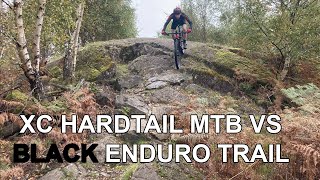 XC Hardtail VS BLACK Enduro Trail  Trek Procaliber 98 [upl. by Adneram735]