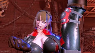 Thick Jacket Injustice Juri Harley Quinn Cosplay x Dripless Rashid 4K Street Fighter 6 MOD 20240624 [upl. by Vine]