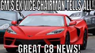 C8 Mid Engine Corvette PRICE amp REVEAL Date Leaked From EX GM Chairman [upl. by Suhsoj]