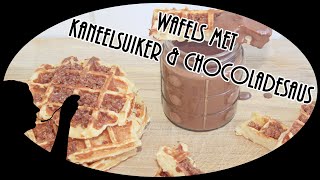 Glutenvrije Churros wafels met kaneelsuiker amp chocoladesaus [upl. by Edas]