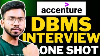 Top DBMS Interview Questions Asked in Accenture🔥 Accenture Interview Questions and Answers [upl. by Chantal]