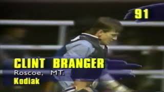 Clint Branger vs Kodiak  95 Edmonton Bullbustin 91 pts [upl. by Heigl977]