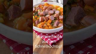 Eintopf Rezepte  deftiger Möhreneintopf aus dem Schnellkochtopf  einfach und lecker Hausmannskost [upl. by Walden]