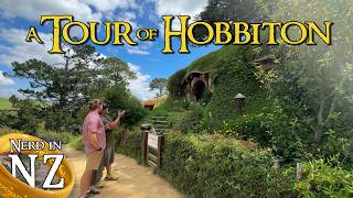 A Tour of Hobbiton Movie Set  Nerd in New Zealand [upl. by Leahsim854]