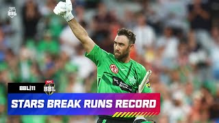 2273 Maxwell Dominates As Stars Hit The Highest Big Bash Score  BBL11 [upl. by Blatt]