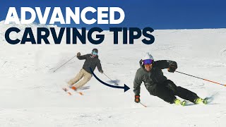 ADVANCED CARVING TIPS  How To Ski More Dynamically [upl. by Zach]