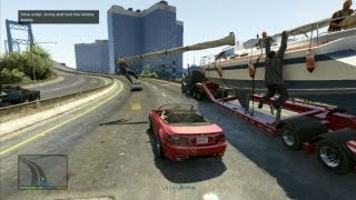 Lets Play GTA V  Campaign Part 2 [upl. by Aserej]