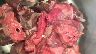 COMMENT CUISINER LE POUMON DE BOEUF How To Cook Beef Lungs [upl. by Maisie263]