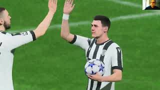 PAOK  Malmö FF My reactions and comments gameplay EA Sports FC 24 [upl. by Vickey551]