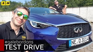 Infiniti Q30  Tra i consumi ridotti e un po di claustrofobia ENGLISH SUB [upl. by Silvanus]