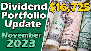 Dividend Stocks I Purchased in November 2023 [upl. by Anytsirk]