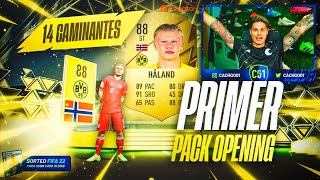 MI PRIMER PACK OPENING DE FIFA 22 ES UNA LOCURA [upl. by Freeman]