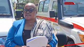 Mashonaland West hospitals receive ambulances [upl. by Lleder78]