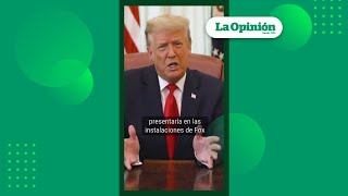 Trump acepta debate con Kamala Harris  La Opinión [upl. by Laurin]