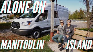 Alone on Manitoulin Island VANLIFE Ontario [upl. by Nimar757]