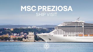 MSC Preziosa  Ship Visit [upl. by Nahbois971]