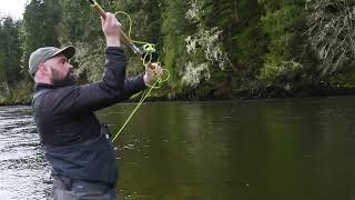 Bridge Fly Fishing Spey Casting Tutorial The Forward Casting Stroke [upl. by Idnahs777]