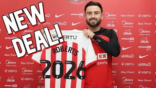 PATRICK ROBERTS SIGNS NEW SUNDERLAND DEAL [upl. by Cati]