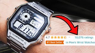 I bought the HIGHEST RATED watch on Amazon CASIO World Time AE1200 [upl. by Eisen]