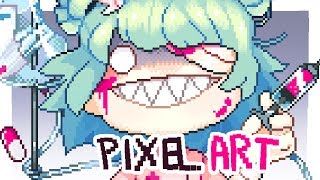 【SPEEDPAINT】Pixel Art in CLIP STUDIO PAINT again [upl. by Attevroc]