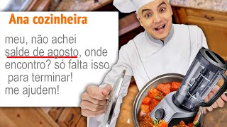 PESSOAS QUE DEVEM FICAR LONGE DA COZINHA 10 [upl. by Berlyn]