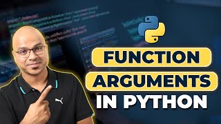 33 Python Tutorial for Beginners  Function Arguments in Python [upl. by Agosto383]