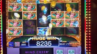 NICE SESSION AT WIND CREEK WETUMPKA MAX BET BIG WINS HIGH LIMIT SLOT PLAY [upl. by Rutger]